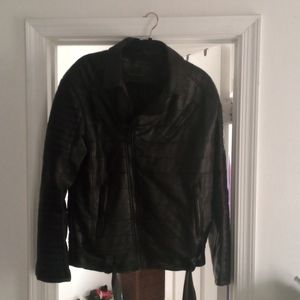 Men's leather jacket